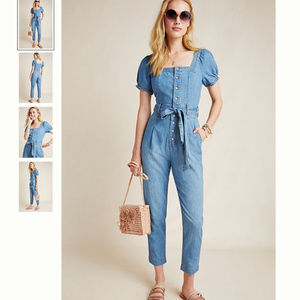 Anthropologie Pilcro  Denim Jumpsuit 14